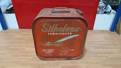 Lot 629 - SILKOLENE LUBRICANTS OIL DRUM