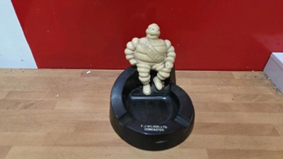 Lot 669 - BAKOLITE MICHELIN ASH TRAY