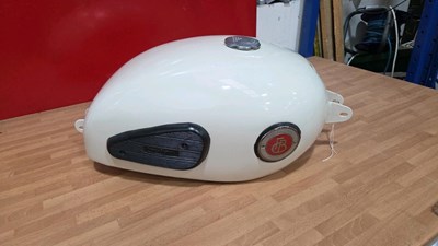 Lot 223 - FRANCIS BARNETT MOTOR CYCLE PETROL TANK
