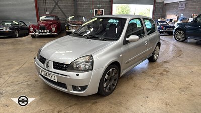 Lot 524 - 2004 RENAULT CLIO RENAULTSPORT 182 16V