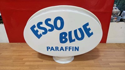 Lot 147 - ESSO BLUE PARAFFIN PLASTIC PUMP GLOBE
