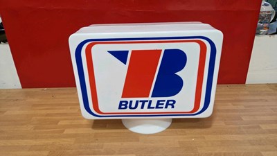 Lot 355 - BUTLER PLASTIC PUMP GLOBE