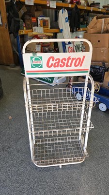 Lot 415 - CASTROL OIL STAND