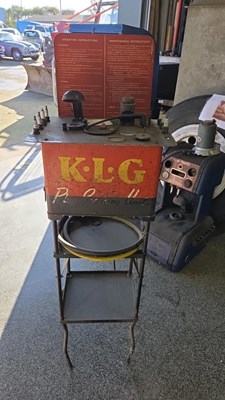 Lot 763 - K.L.G. SPARK PLUG SERVICING MACHINE