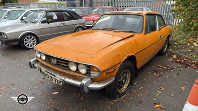 Lot 576 - 1976 TRIUMPH STAG COUPE