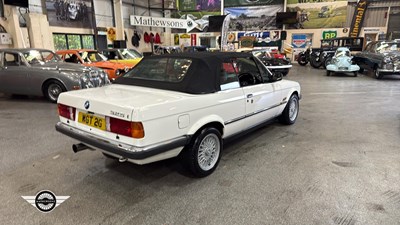 Lot 292 - 1986 BMW 325I CABRIOLET AUTO