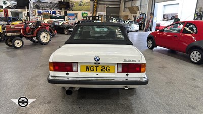 Lot 292 - 1986 BMW 325I CABRIOLET AUTO