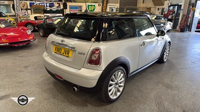 Lot 566 - 2010 MINI COOPER CAMDEN
