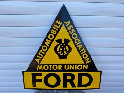 Lot 473 - AA FORD SIGN 22.5" X 23.5"