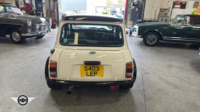 Lot 552 - 1998 ROVER MINI PAUL SMITH
