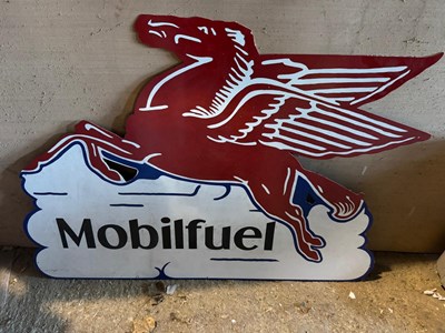 Lot 789 - MOBILFUEL SIGN 34.5" X 48"