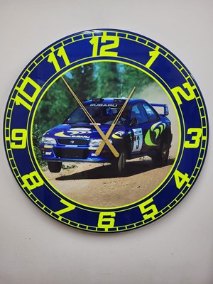Lot 11 - HANDMADE 32" DIAMETER COLIN MCREA CLOCK
