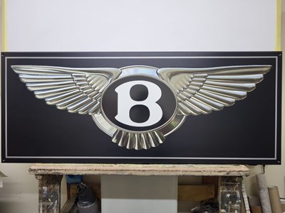 Lot 719 - 48" X 19" BENTLEY SIGN