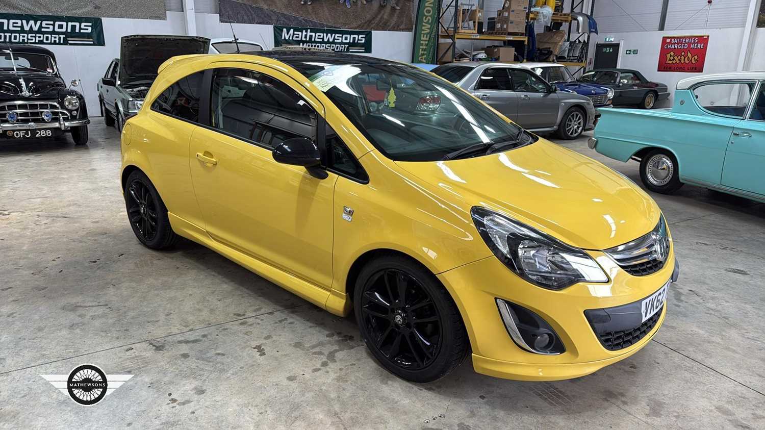 Lot 666 - 2012 VAUXHALL CORSA LIMITED EDITION
