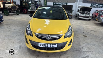Lot 666 - 2012 VAUXHALL CORSA LIMITED EDITION