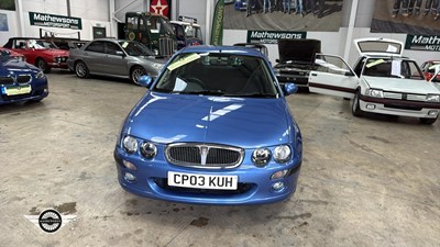 Lot 732 - 2003 ROVER 25 IMPRESSION S3