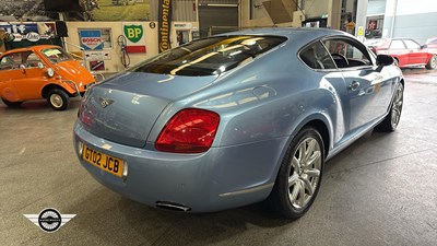 Lot 264 - 2004 BENTLEY CONTINENTAL GT AUTO