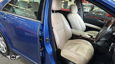 Lot 756 - 2007 MERCEDES S320 CDI AUTO