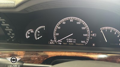 Lot 756 - 2007 MERCEDES S320 CDI AUTO