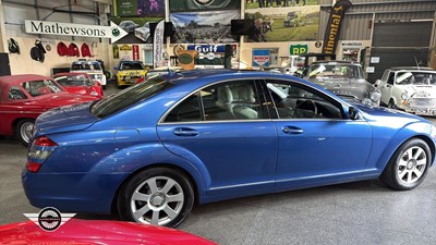 Lot 756 - 2007 MERCEDES S320 CDI AUTO