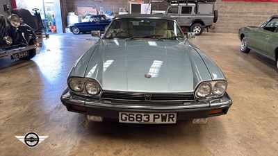 Lot 774 - 1990 JAGUAR XJ-S CONVERTIBLE AUTO