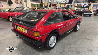 Lot 762 - 1990 VOLKSWAGEN SCIROCCO GT