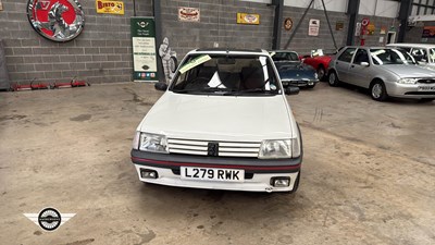 Lot 82 - 1993 PEUGEOT 205 GTI