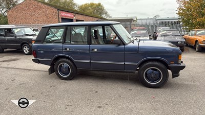 Lot 710 - 1990 LAND ROVER RANGE ROVER VOGUE EFI A