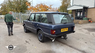 Lot 710 - 1990 LAND ROVER RANGE ROVER VOGUE EFI A