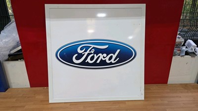 Lot 643 - FORD LIGHT UP SIGN 24" X 24"