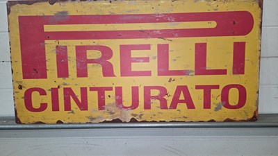 Lot 605 - PIRELLI CINTURATO SIGN 40" X 20"