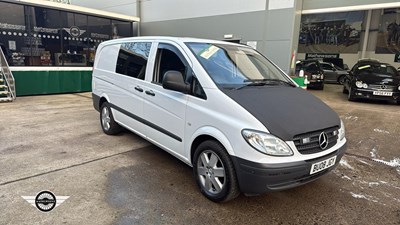 Lot 696 - 2008 MERCEDES VITO 120 CDI LWB A