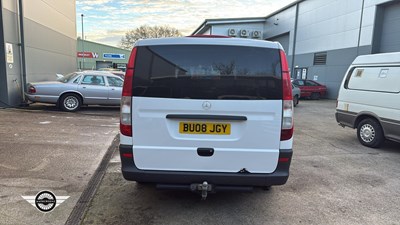 Lot 696 - 2008 MERCEDES VITO 120 CDI LWB A
