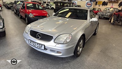 Lot 712 - 2002 MERCEDES SLK 320