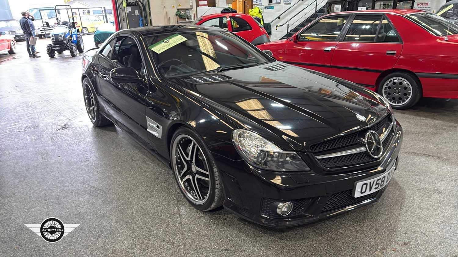 Lot 800 - 2008 MERCEDES SL 63 AMG AUTO