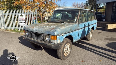 Lot 814 - 1981 ROVER RANGE ROVER