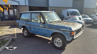 Lot 814 - 1981 ROVER RANGE ROVER