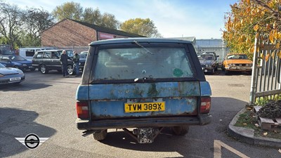 Lot 814 - 1981 ROVER RANGE ROVER
