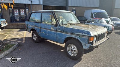 Lot 814 - 1981 ROVER RANGE ROVER