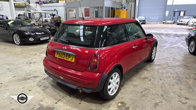 Lot 844 - 2003 MINI MINI ONE