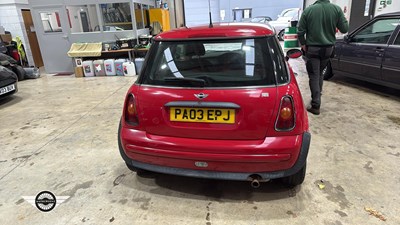 Lot 844 - 2003 MINI MINI ONE