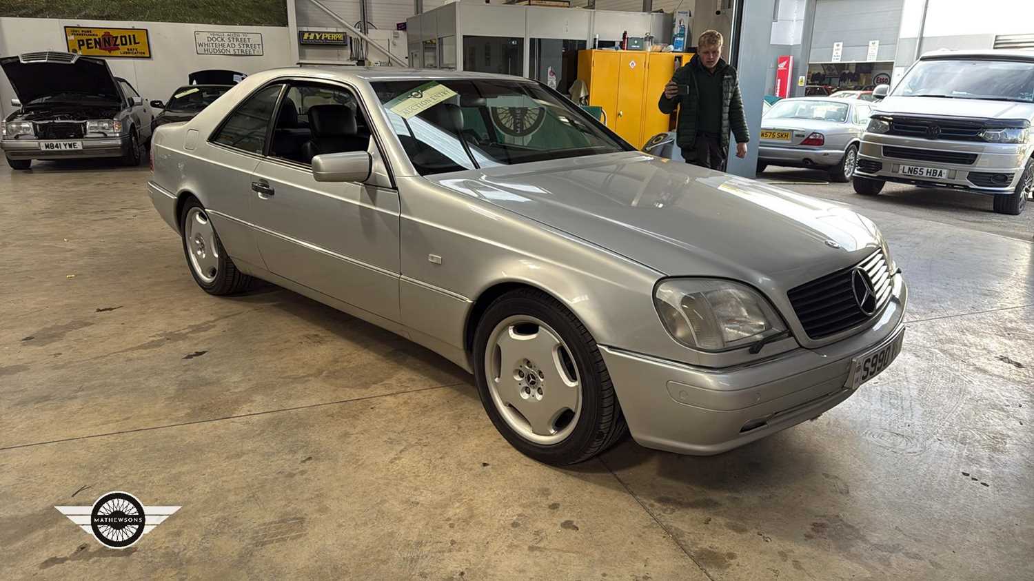 Lot 860 - 1998 MERCEDES CL500 AUTO