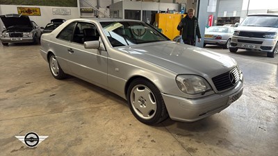 Lot 860 - 1998 MERCEDES CL500 AUTO