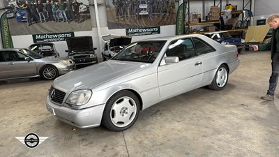 Lot 860 - 1998 MERCEDES CL500 AUTO