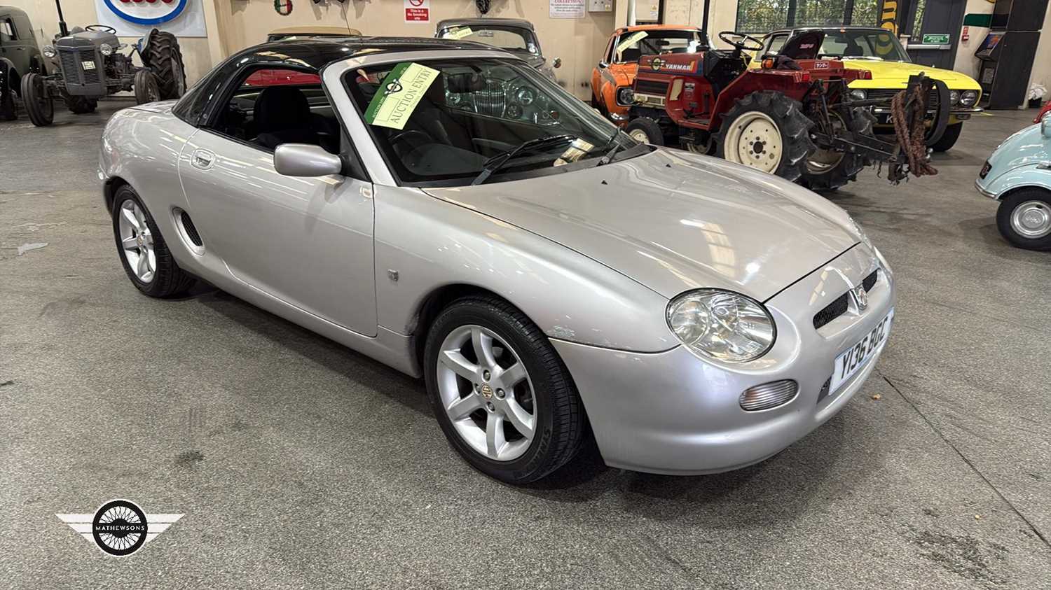 Lot 478 - 2001 MG MGF STEPTRONIC