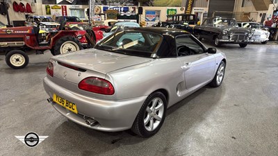 Lot 478 - 2001 MG MGF STEPTRONIC