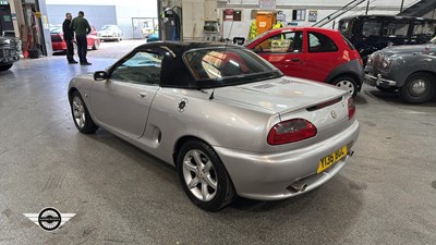 Lot 478 - 2001 MG MGF STEPTRONIC