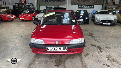 Lot 872 - 1995 PEUGEOT 106 AZTEC