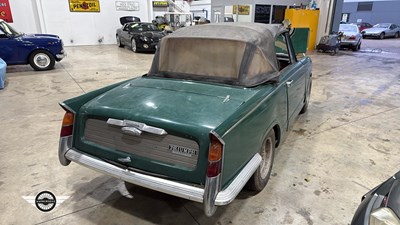 Lot 826 - 1969 TRIUMPH VITESSE