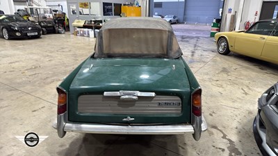 Lot 826 - 1969 TRIUMPH VITESSE